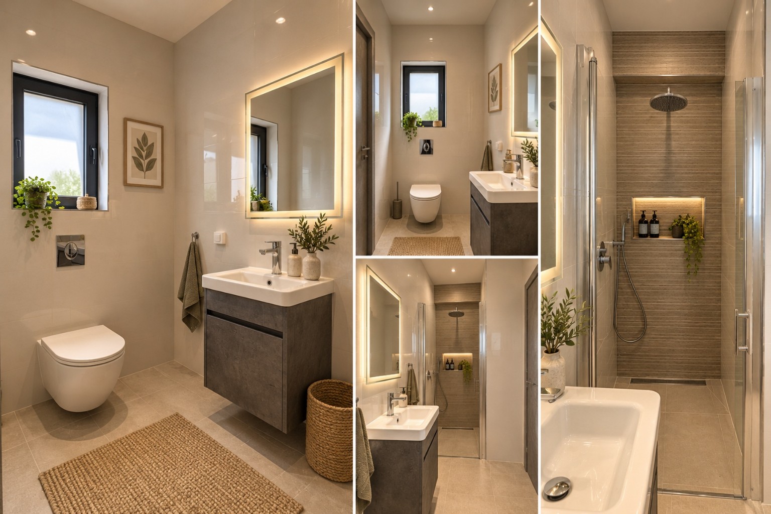 AI styling visualisation · bathrooms